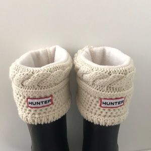 Hunter Short Boot Socks - Cable Knit